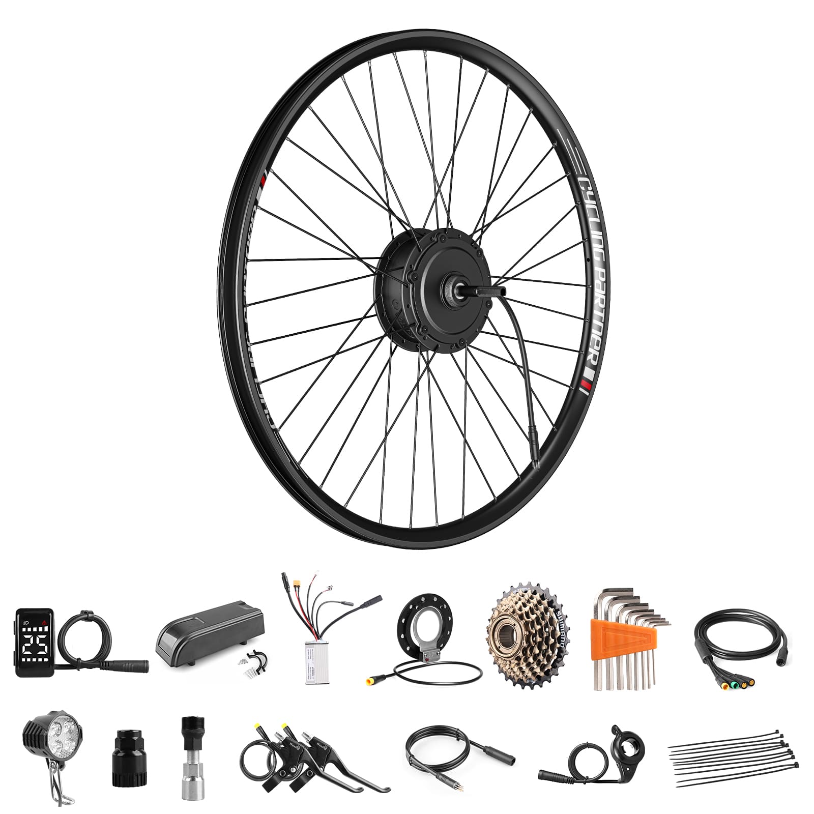 SUTTO 36V 250W Rear Hub Freewheel Electric Bike Hub Motor Kits