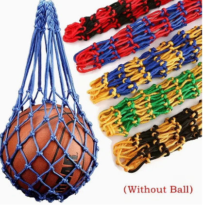 1pc Colorful Football/Basketball Net Portable Foldable For Sport Training Storage Net