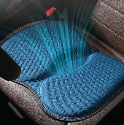 Car Honeycomb Gel Cushion Summer Cold Silicone Far, Chair Cushion Pads Memory Foam Honeycomb PatternNot Tired