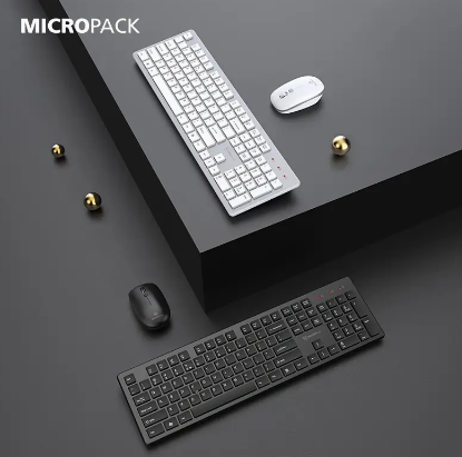 2.4G Wireless Keyboard And Mouse For Office,mute Office Keyboard And Mouse Set