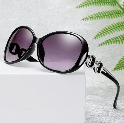 Sunglasses For Women Vintage Oversize Frame Ladies Shades UV400 Stylish Design Sun Glasses