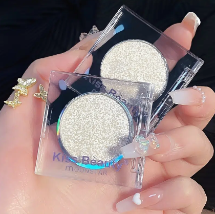 Kiss Beauty Fine Star Glitter Eye Shadow Galaxy Diamond Glitter Pearlescent Monochrome Eye Shadow Highlights