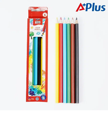 A+Plus Colored Pencils | Art Supplies For Drawing, Sketching, Adult Coloring | Soft Core Color Pencils, School Supplies, Assorted Colors,12 Count,Coloring Pencils Set Gift For Adults Kids Beginners