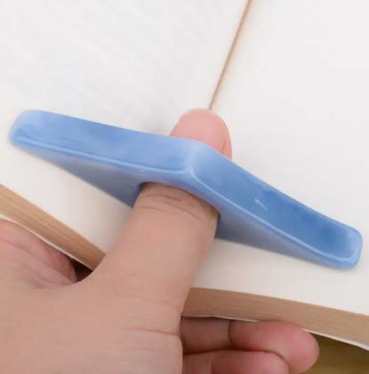 1pc Creative Thumb Book Holder For Reading