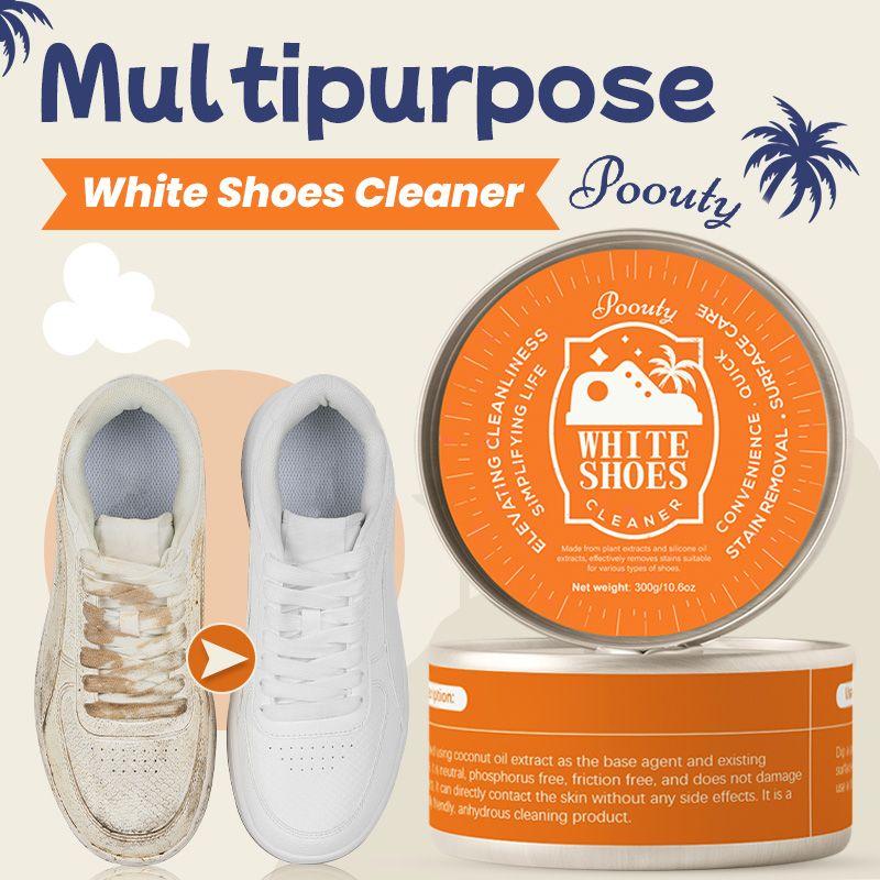 POOUTY Multipurpose Wash-free White Shoes Cleaner