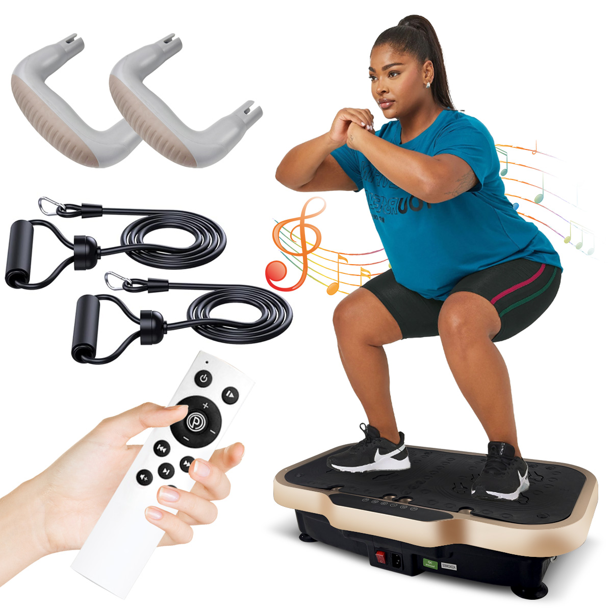 Vibration Plate Exercise Machine