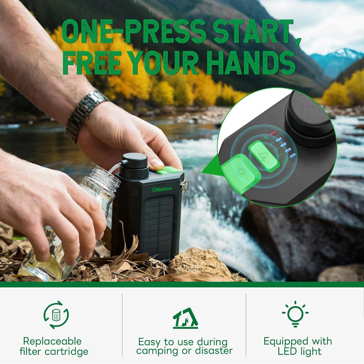 Portable Electric Water Filter