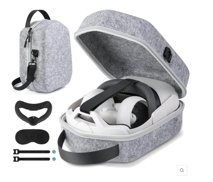 VR Felt Case for Meta Oculus Quest 2 Headsets